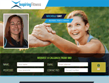 Tablet Screenshot of michelleday.inspiringfitness.co.uk